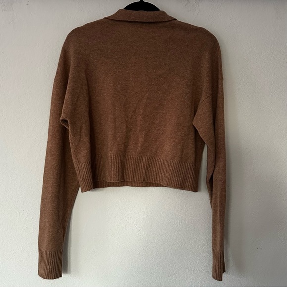 Reformation Cashmere Polo Sweater - Picture 3 of 4